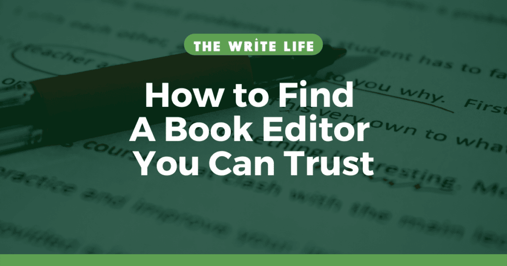 编辑方面:如何找到一个你可以信任的图书编辑