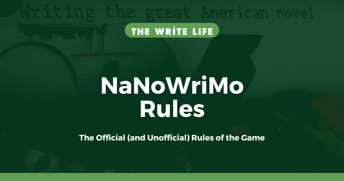 NaNoWriMo规则